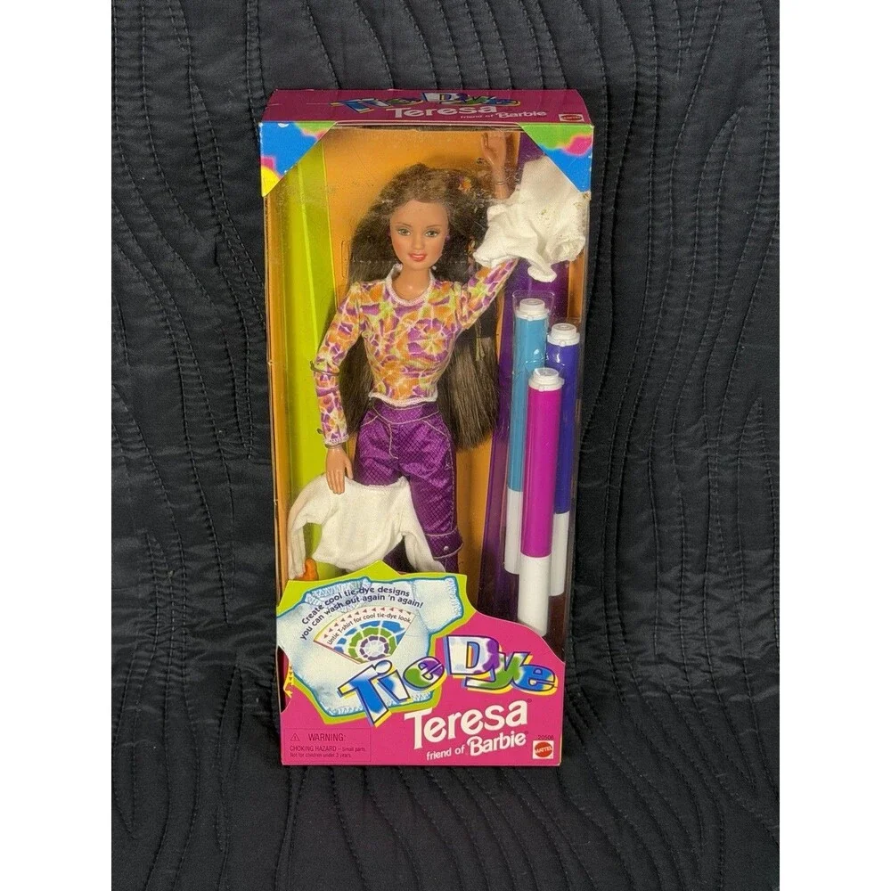 1995 Mattel Tie Dye Teresa Friend of Barbie Doll #20506 NRFB New Vintage Sealed